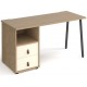 Sparta Straight A Frame Desk With Pedestal 